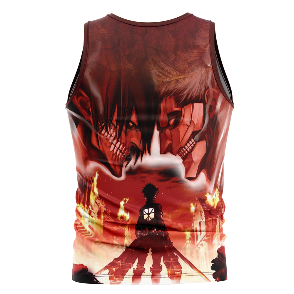 Burning Attack on Titan Tank Top