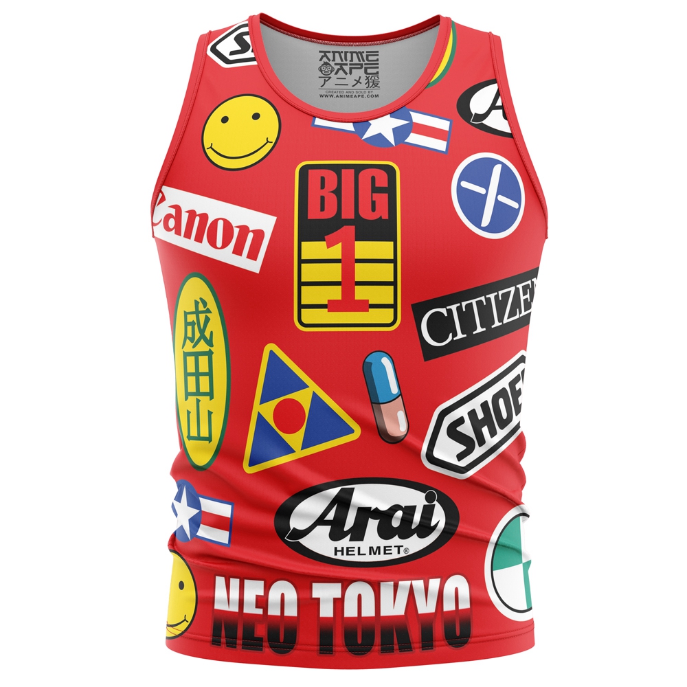 Akira Full Decals Tank Top