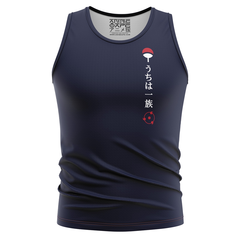 Uchiha Clan Symbol Naruto Tank Top