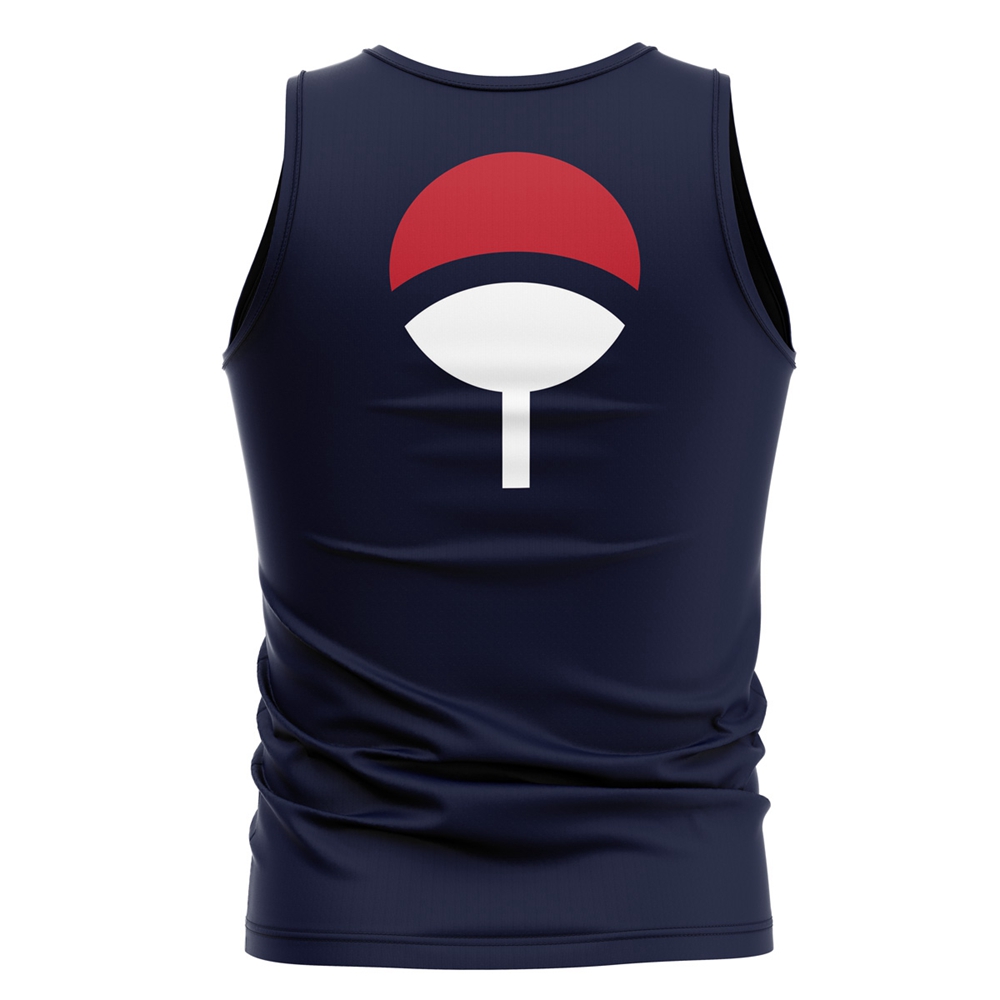 Uchiha Clan Symbol Naruto Tank Top