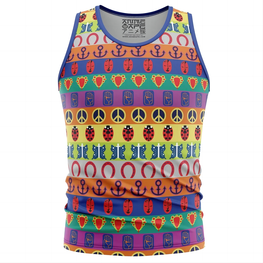 All Symbols Pattern Jojo’s Bizarre Adventure Tank Top