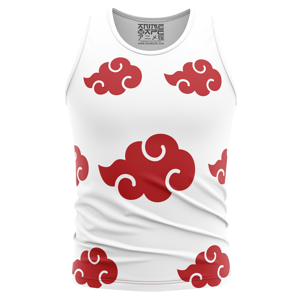 Akatsuki White Naruto Tank Top