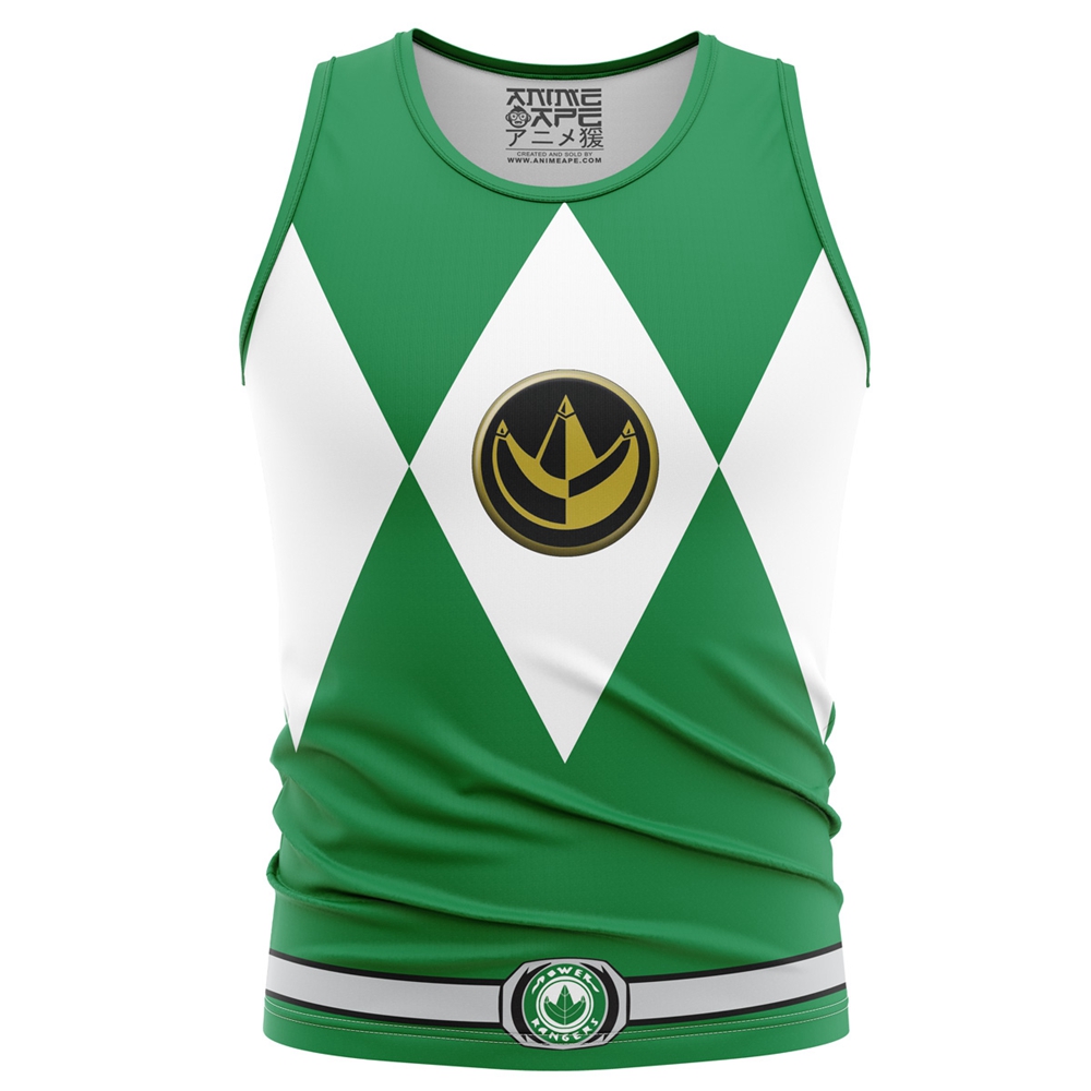 Green Ranger Mighty Morphin Power Rangers Tank Top