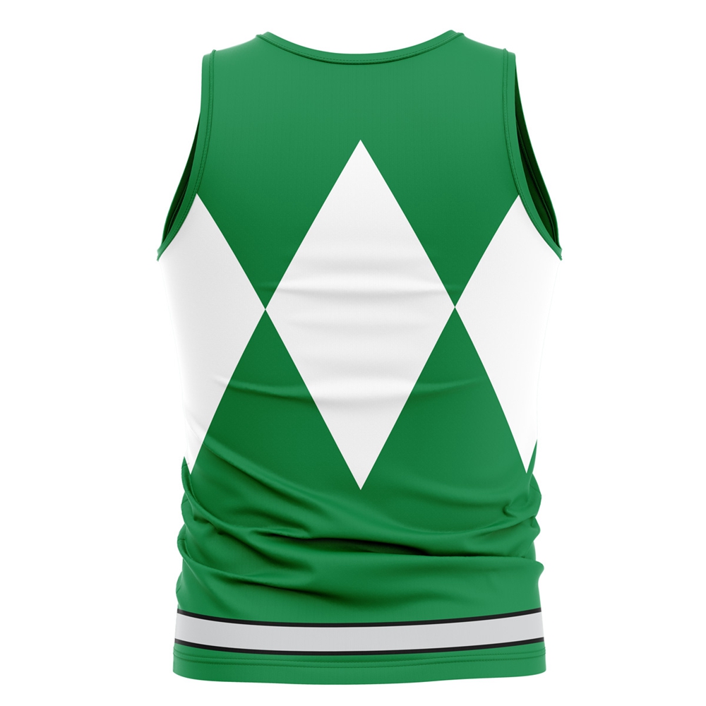 Green Ranger Mighty Morphin Power Rangers Tank Top