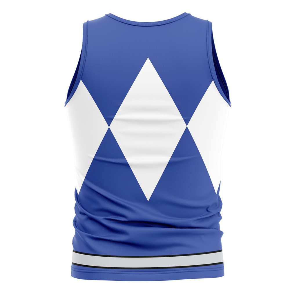 Blue Ranger Mighty Morphin Power Rangers Tank Top