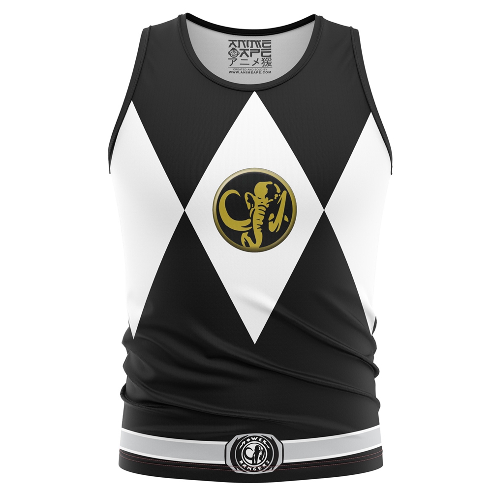 Black Ranger Mighty Morphin Power Rangers Tank Top