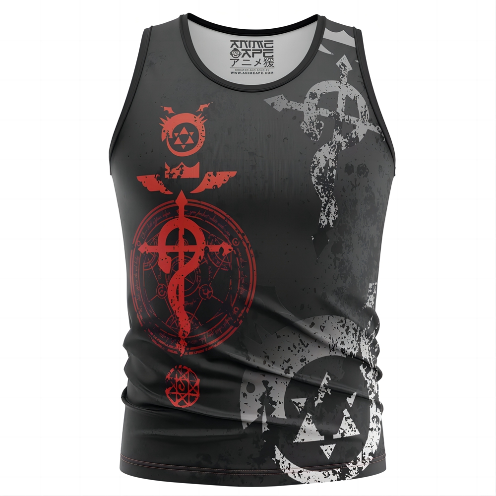 Edward Elric Transmutation Circle Fullmetal Alchemist Tank Top