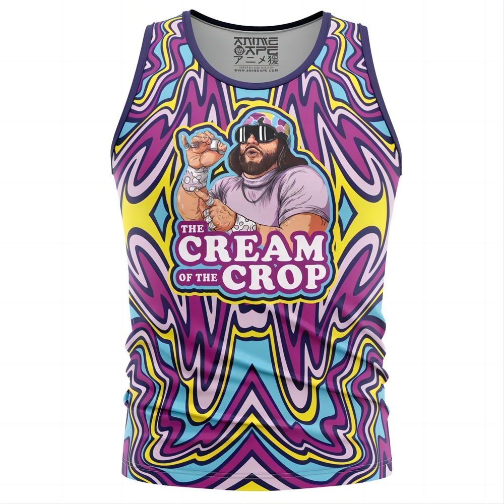 The Cream of the Crop Trippy Randy Savage Pop Culture Tank Top