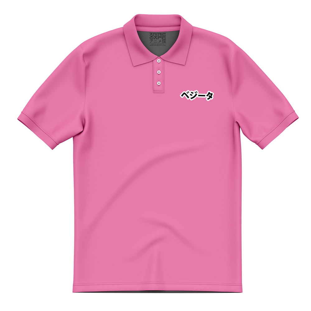 Vegeta Pink Badman Dragon Ball Z Polo Shirt