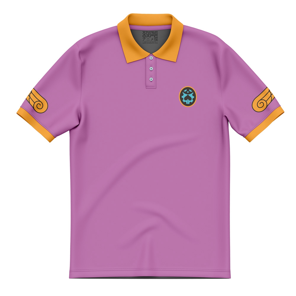 Giorno Giovanna Anime Jojo’s Bizarre Adventure Polo Shirt