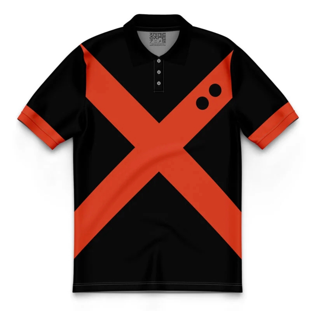 Bakugo My Hero Academia Polo Shirt