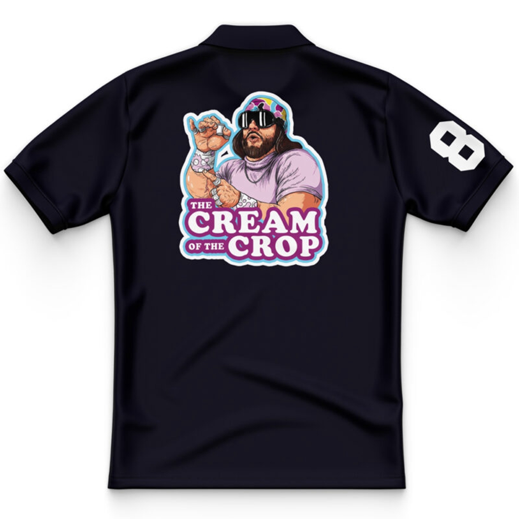 The Cream of the Crop Randy Savage Pop Culture Polo Shirt