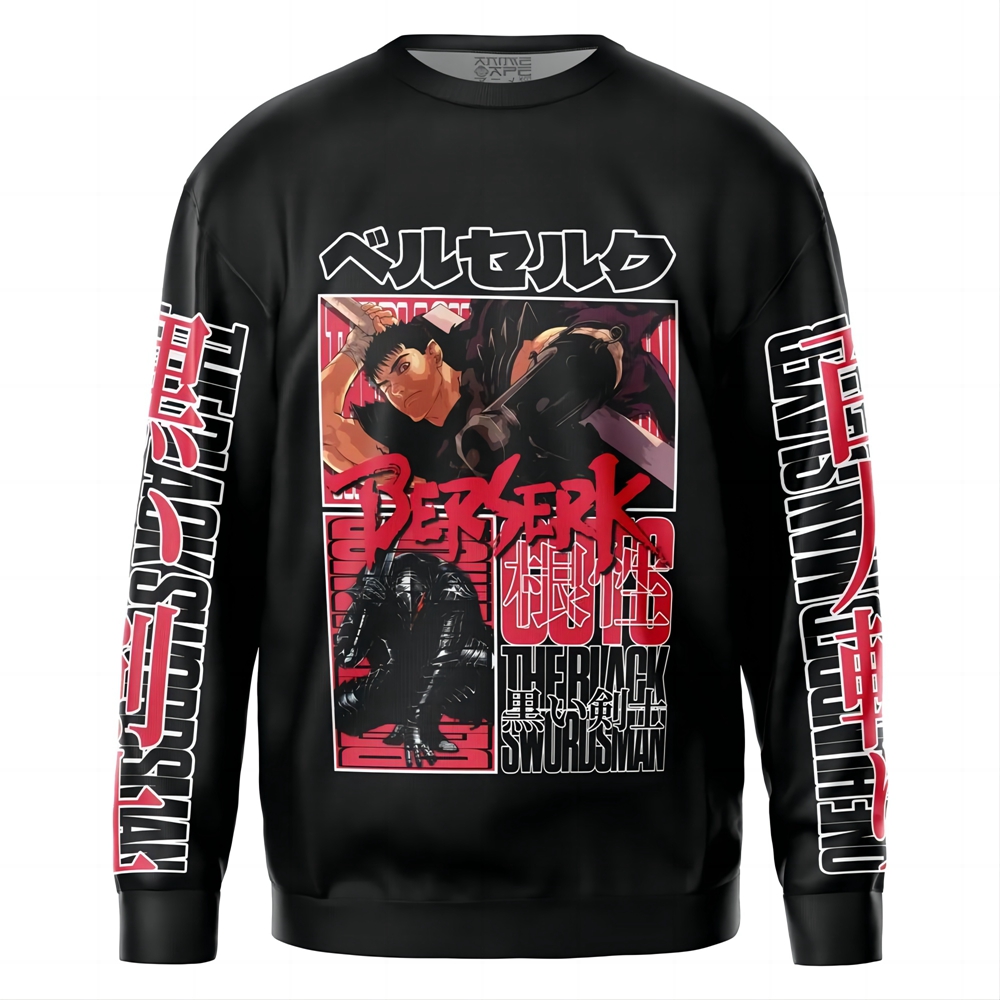 Guts Berserk Streetwear Sweatshirt