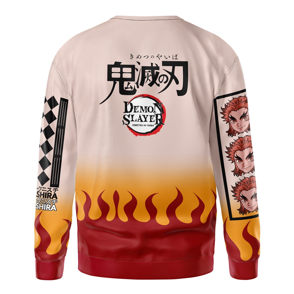 Kyojuro Rengoku Haori Demon Slayer Streetwear Sweatshirt