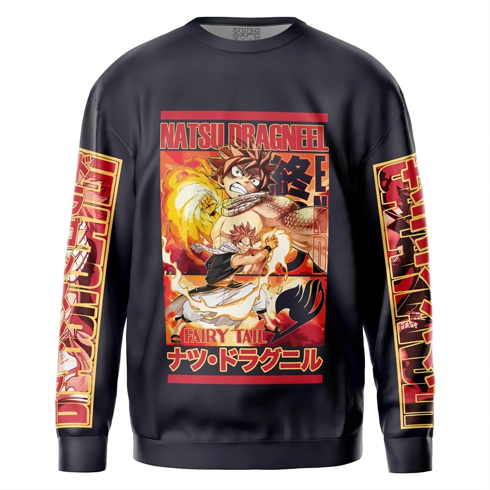 Natsu Dragneel Fairy Tail Streetwear Sweatshirt