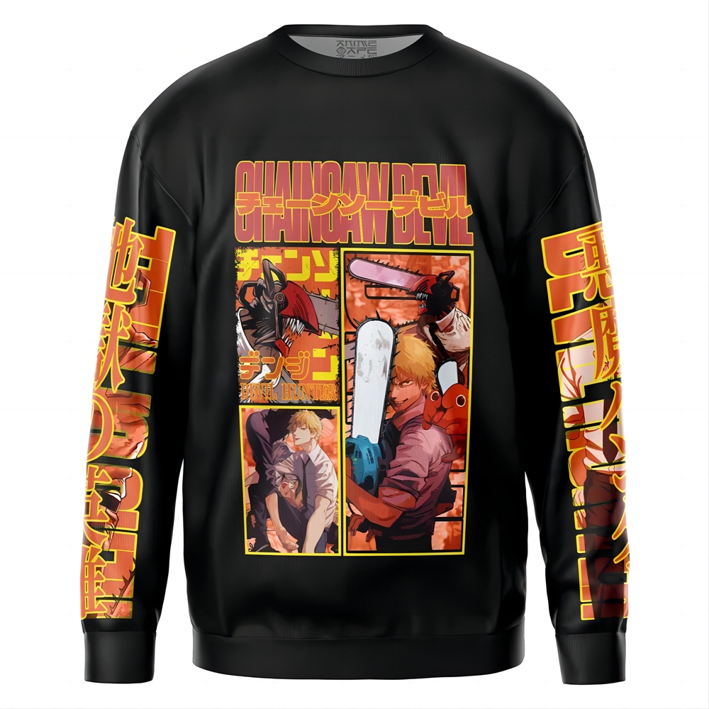 Denji Chainsaw Man Streetwear Sweatshirt