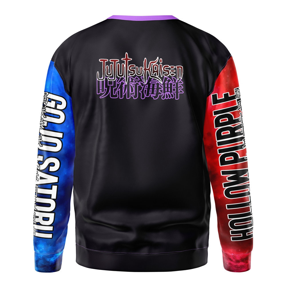 Gojo Satoru Hollow Purple Jujutsu Kaisen Streetwear Sweatshirt