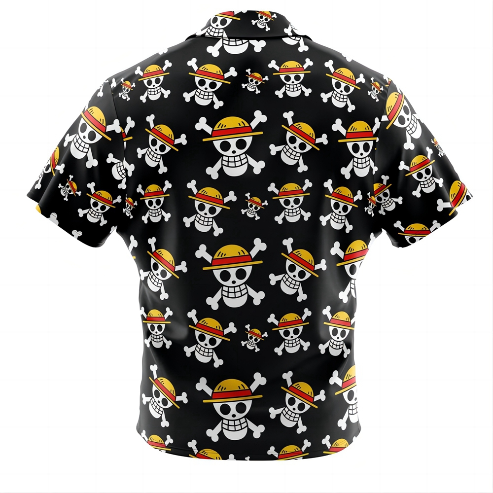 Luffy One Piece Button Up Hawaiian Shirt