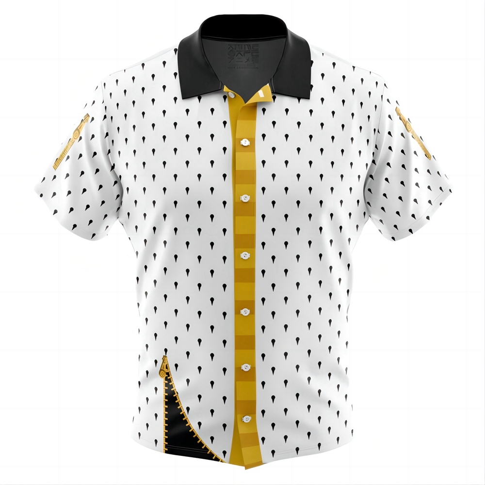 Bruno Bucciarati Jojo’s Bizarre Adventure Button Up Hawaiian Shi