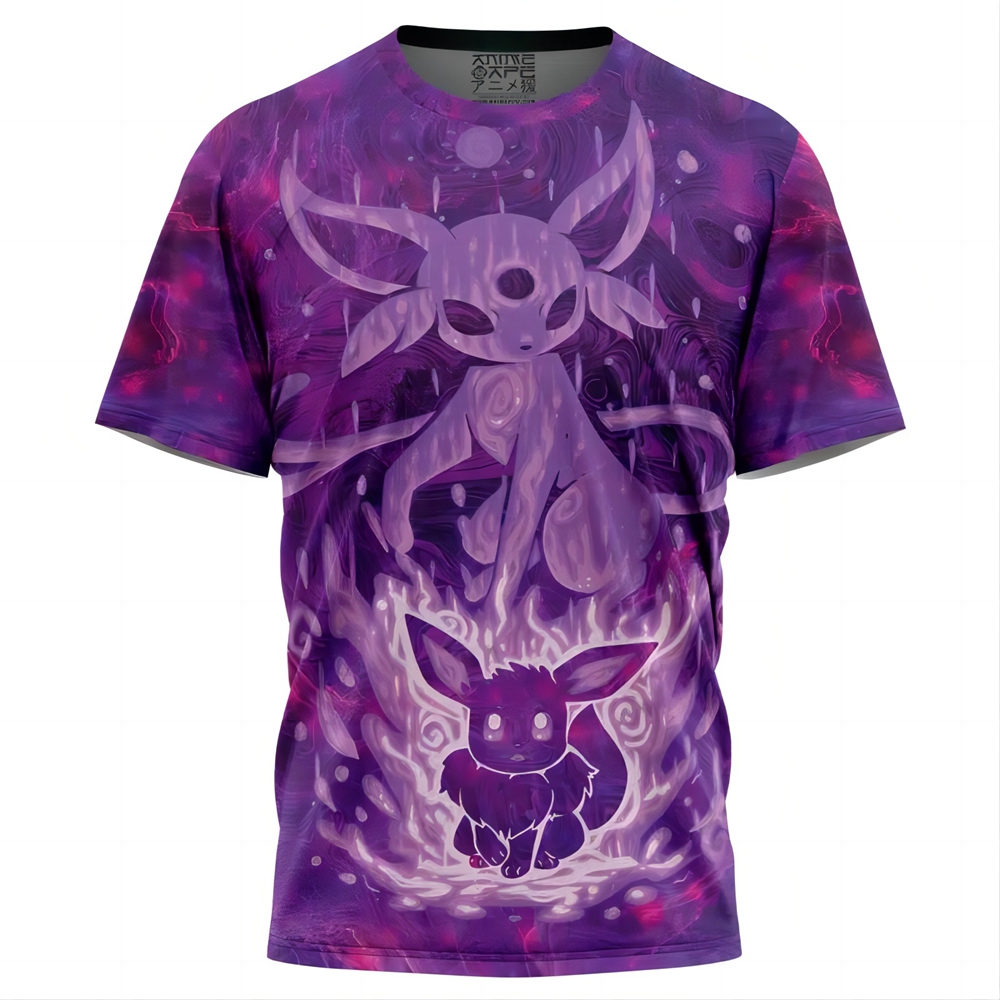 Trippy Blazing Espeon Pokemon T-Shirt