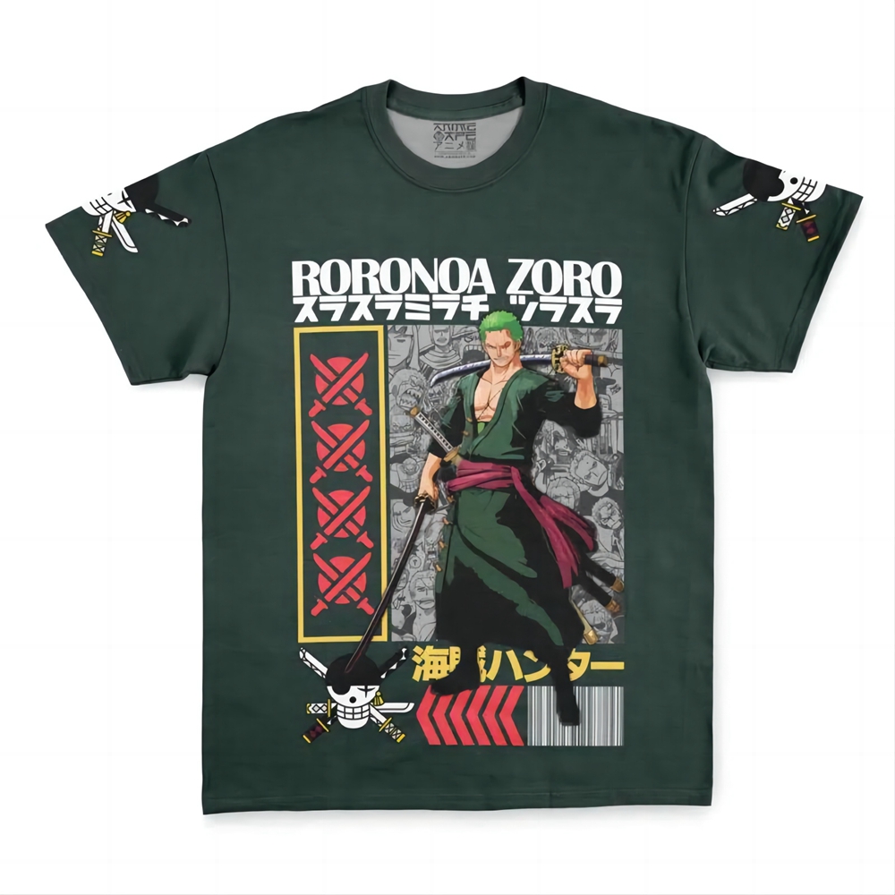 Roronoa Zoro V2 One Piece Streetwear T-Shirt