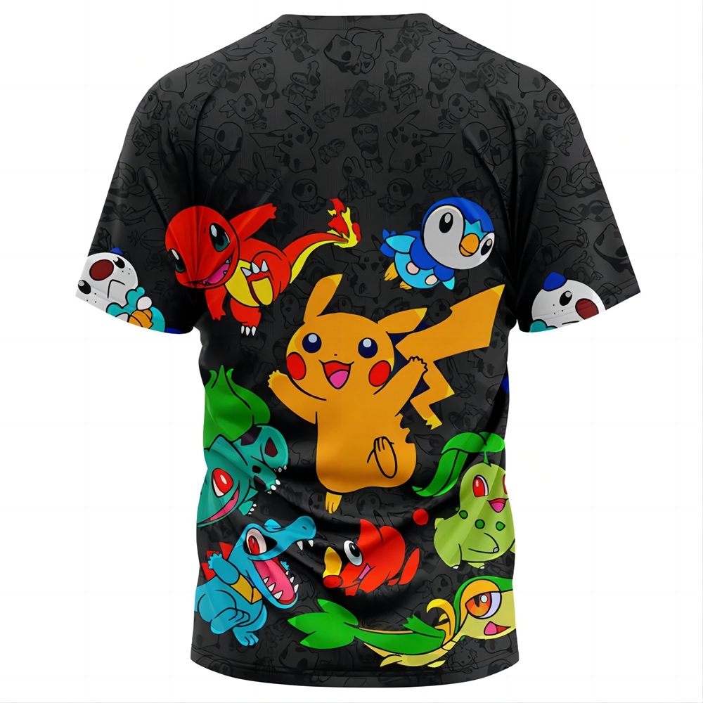 Vibing Pokemon Characters T-Shirt