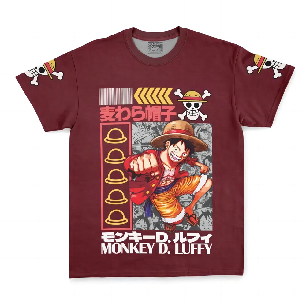 Monkey D. Luffy V2 One Piece Streetwear T-Shirt