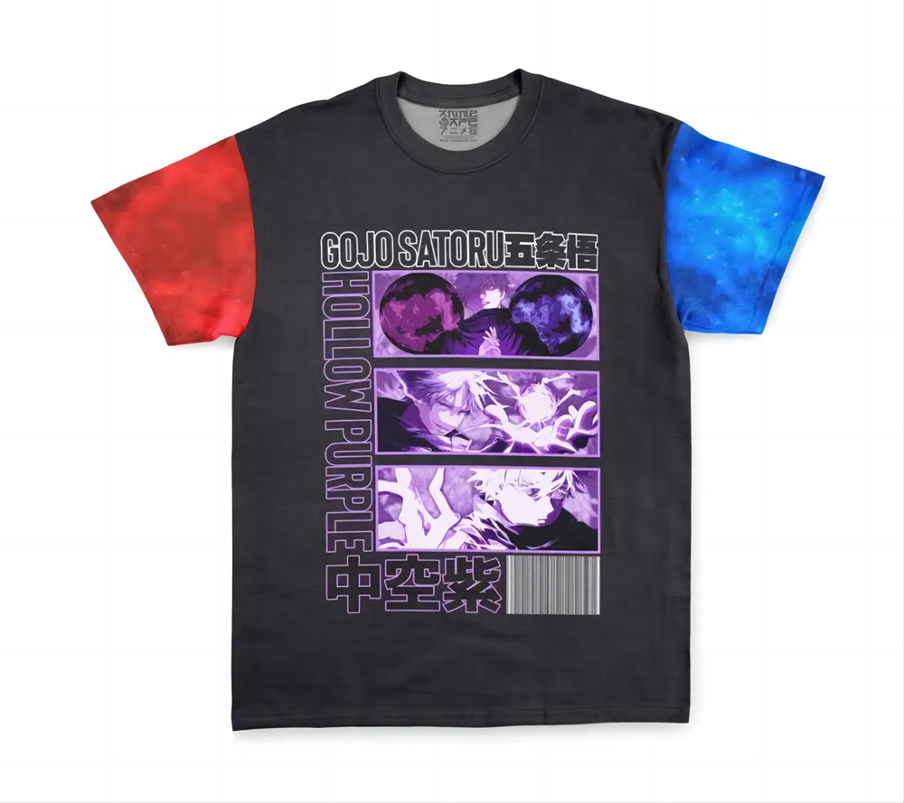 Gojo Satoru Hollow Purple Jujutsu Kaisen Streetwear T-Shirt