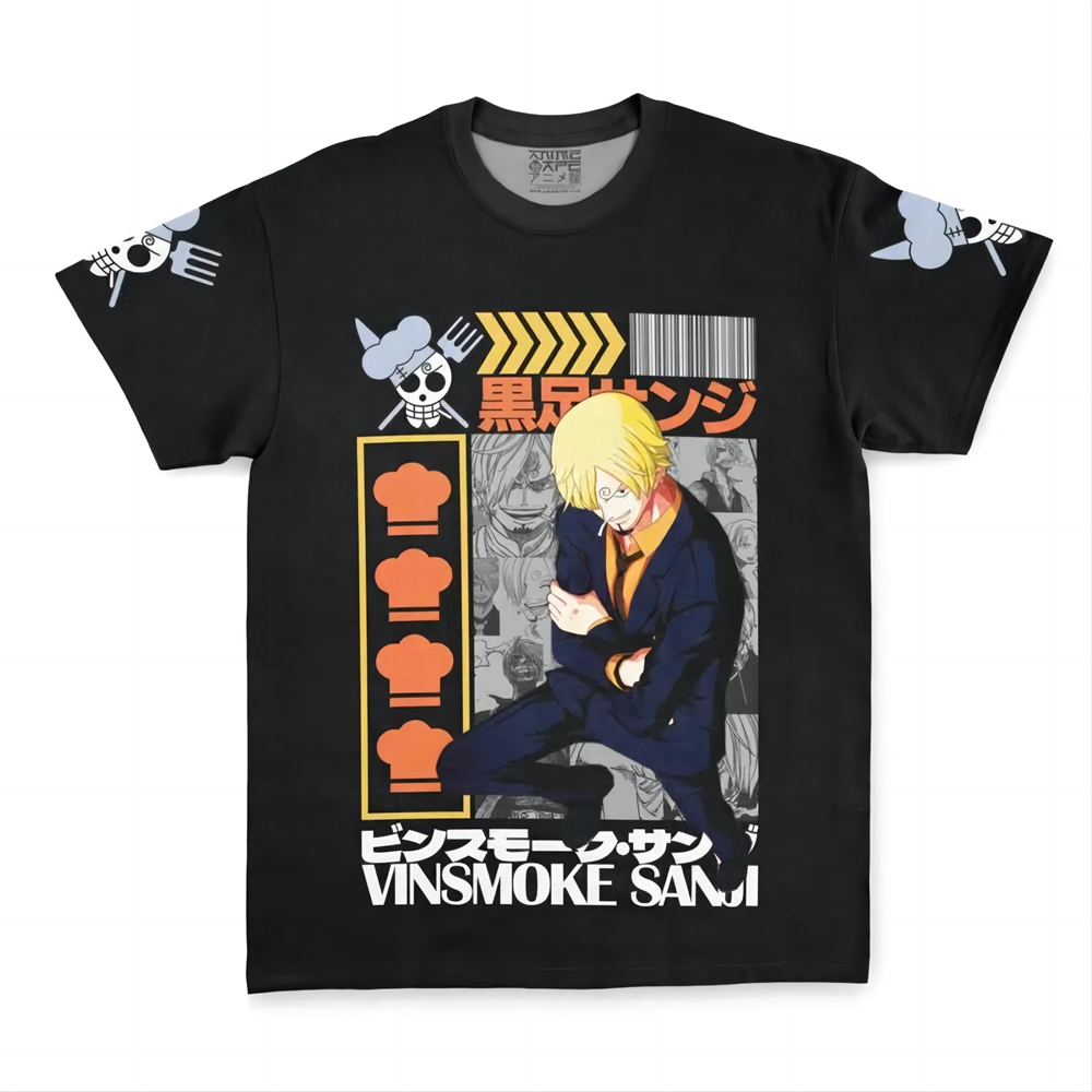 Vinsmoke Sanji One Piece Streetwear T-Shirt