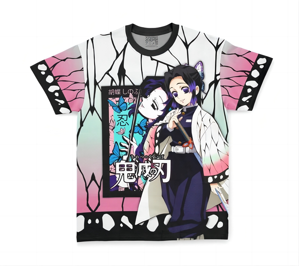 Kocho Shinobu Haori Demon Slayer Streetwear T-Shirt