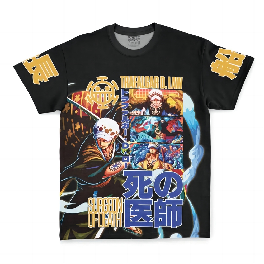 Trafalgar D. Law V3 One Piece Streetwear T-Shirt