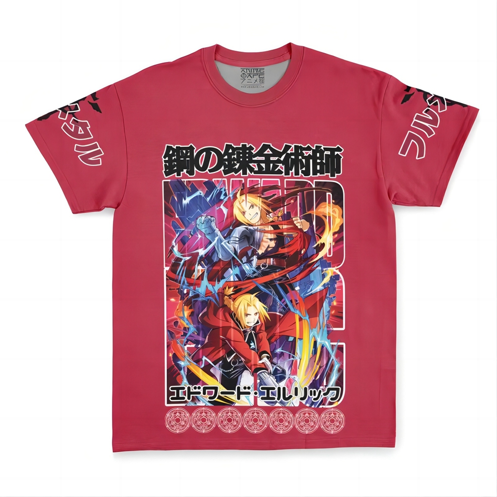 Edward Elric Fullmetal Alchemist Streetwear T-Shirt