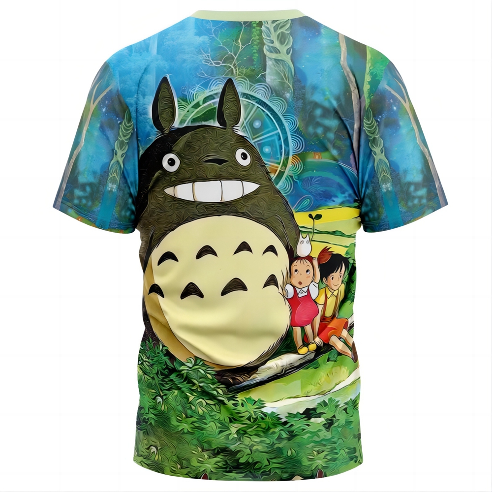 Trippy My Neighbor Totoro Studio Ghibli T-Shirt