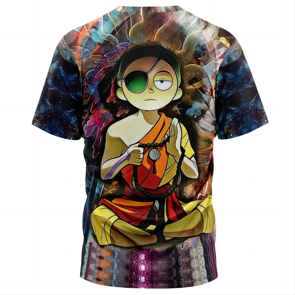 Rick and Morty Trippy Enlightened Morty T-Shirt