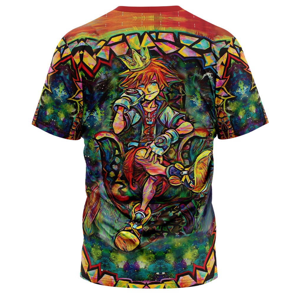 Trippy Sora Kingdom Hearts T-Shirt