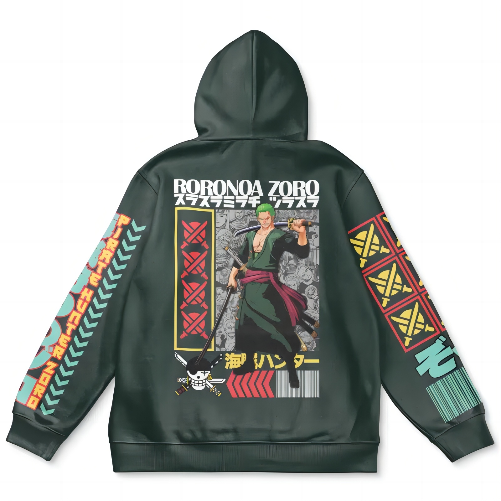 Roronoa Zoro V2 One Piece Streetwear Hoodie