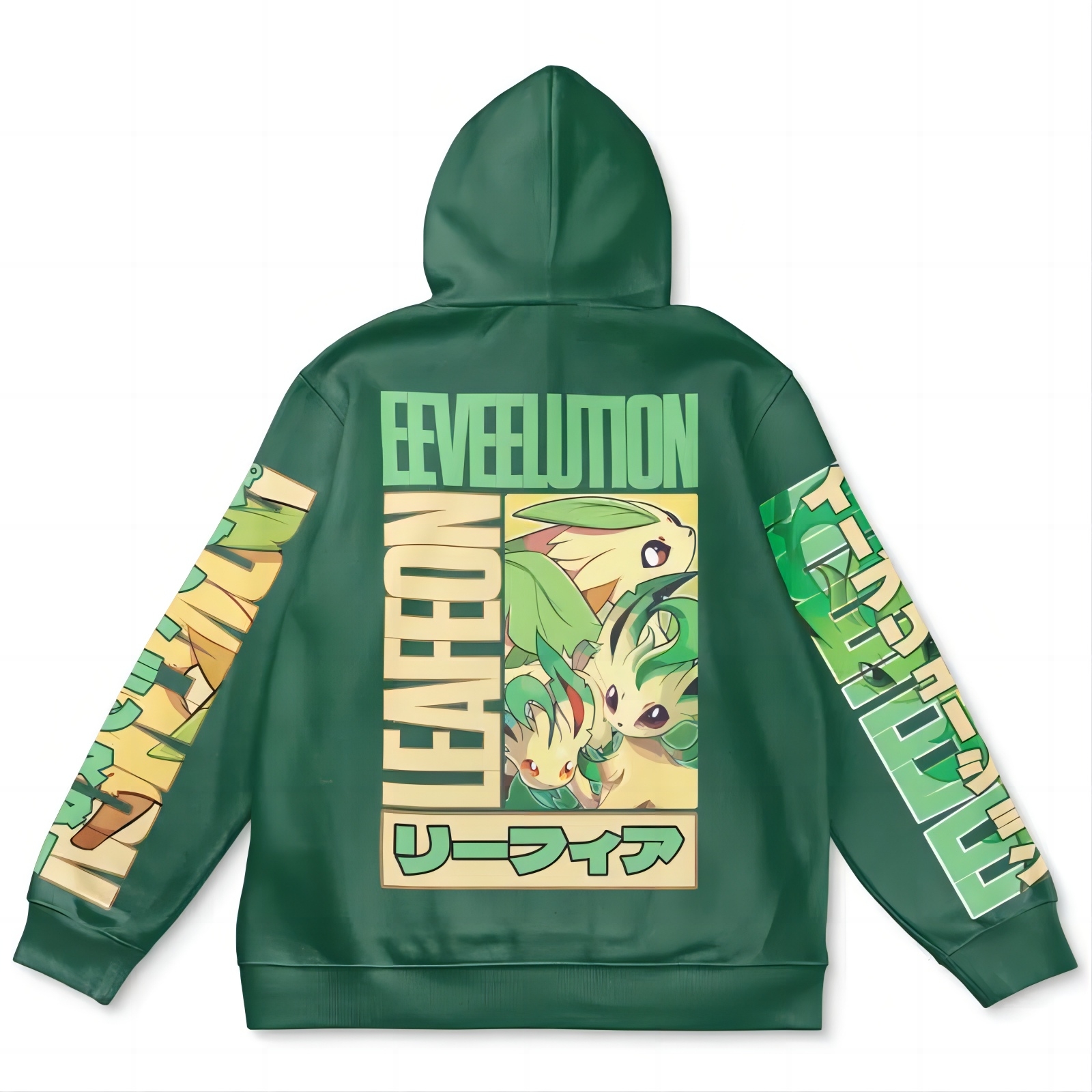 Leafeon Pokemon Streetwear Hoodie