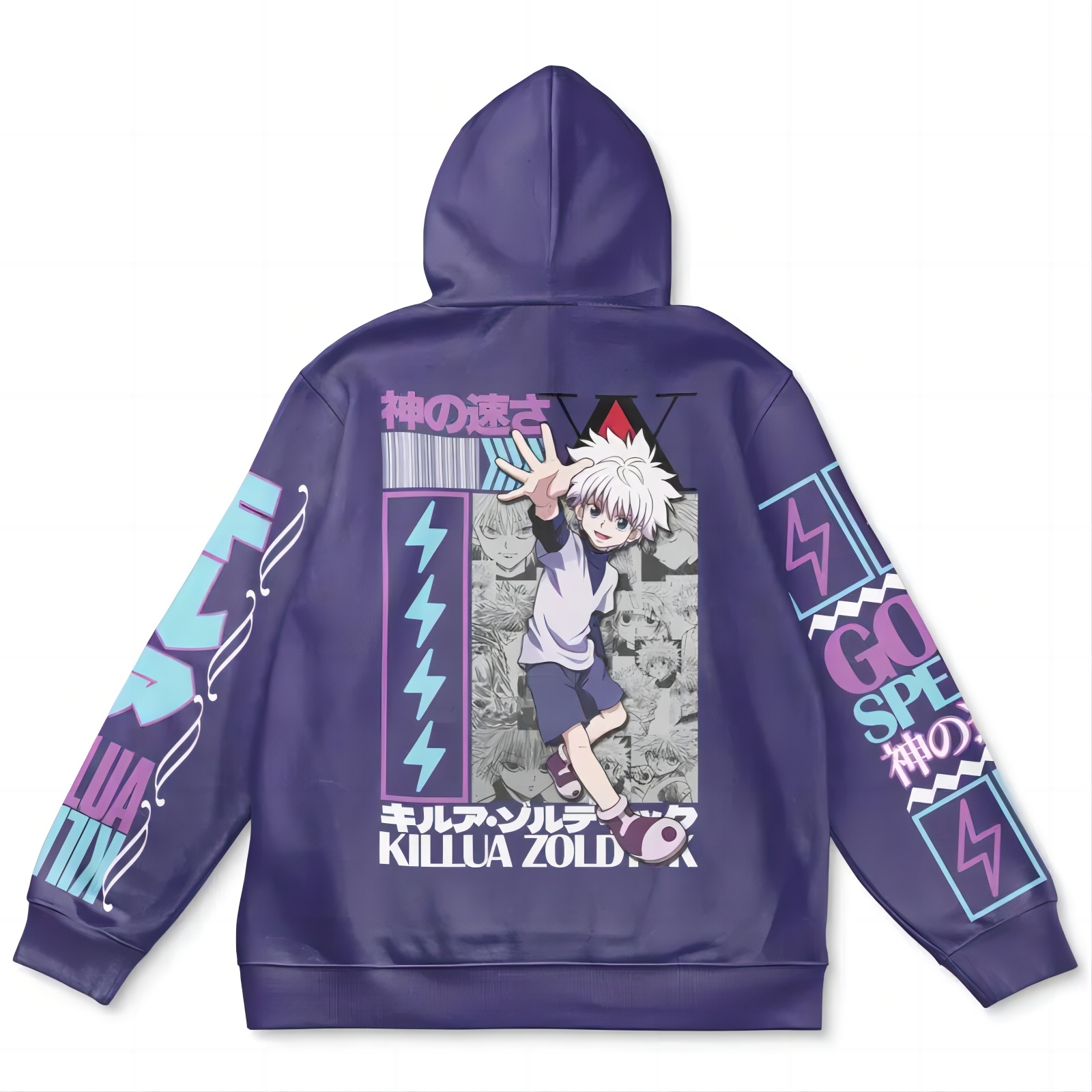 Killua Zoldyck V2 Hunter x Hunter Streetwear Hoodie