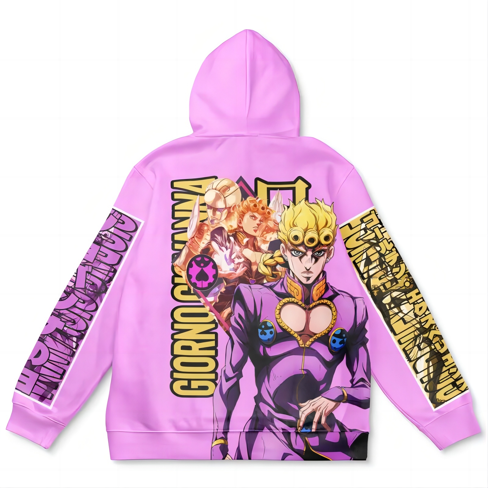 Giorno Giovanna Jojo’s Bizarre Adventure Streetwear Hoodie