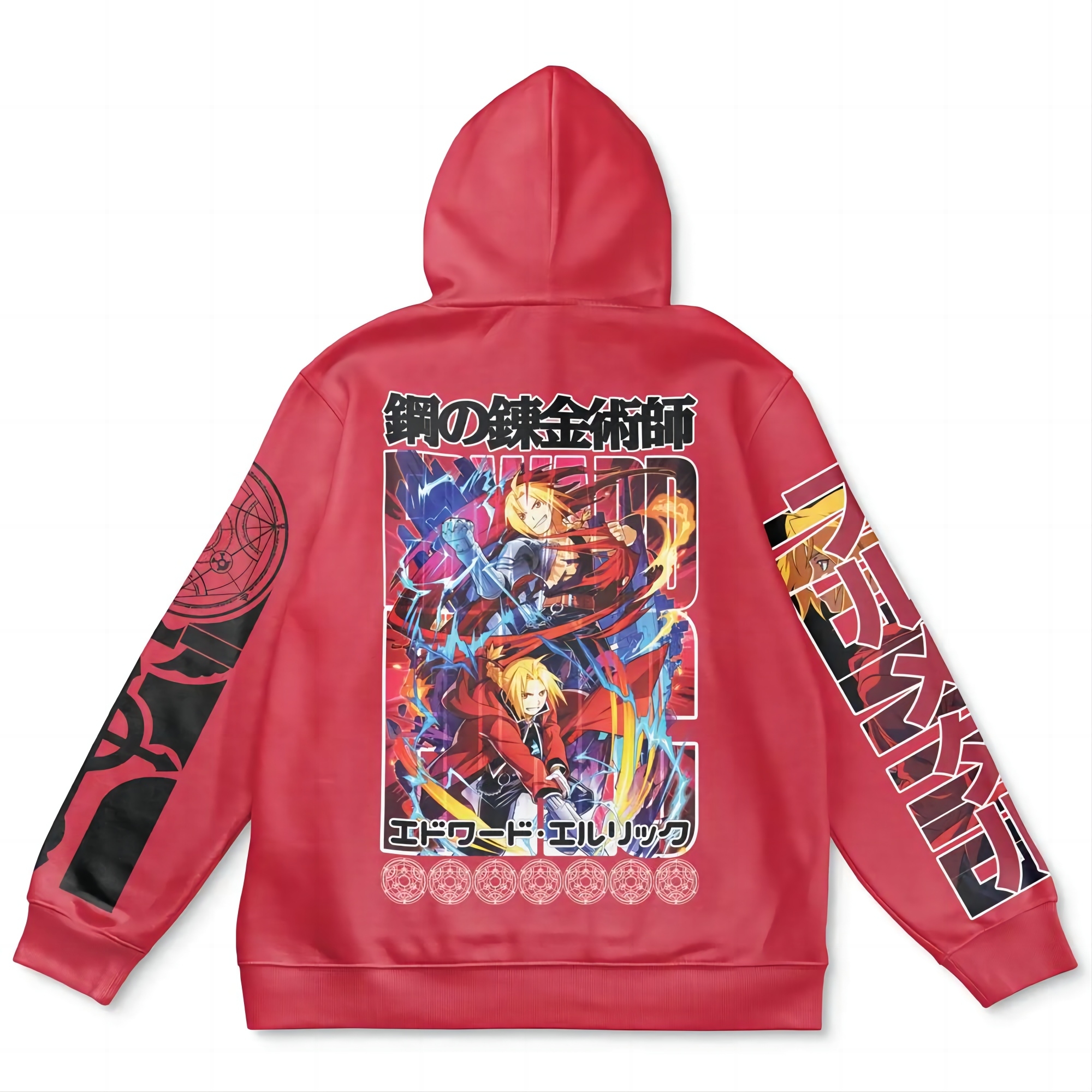 Edward Elric Fullmetal Alchemist Streetwear Hoodie