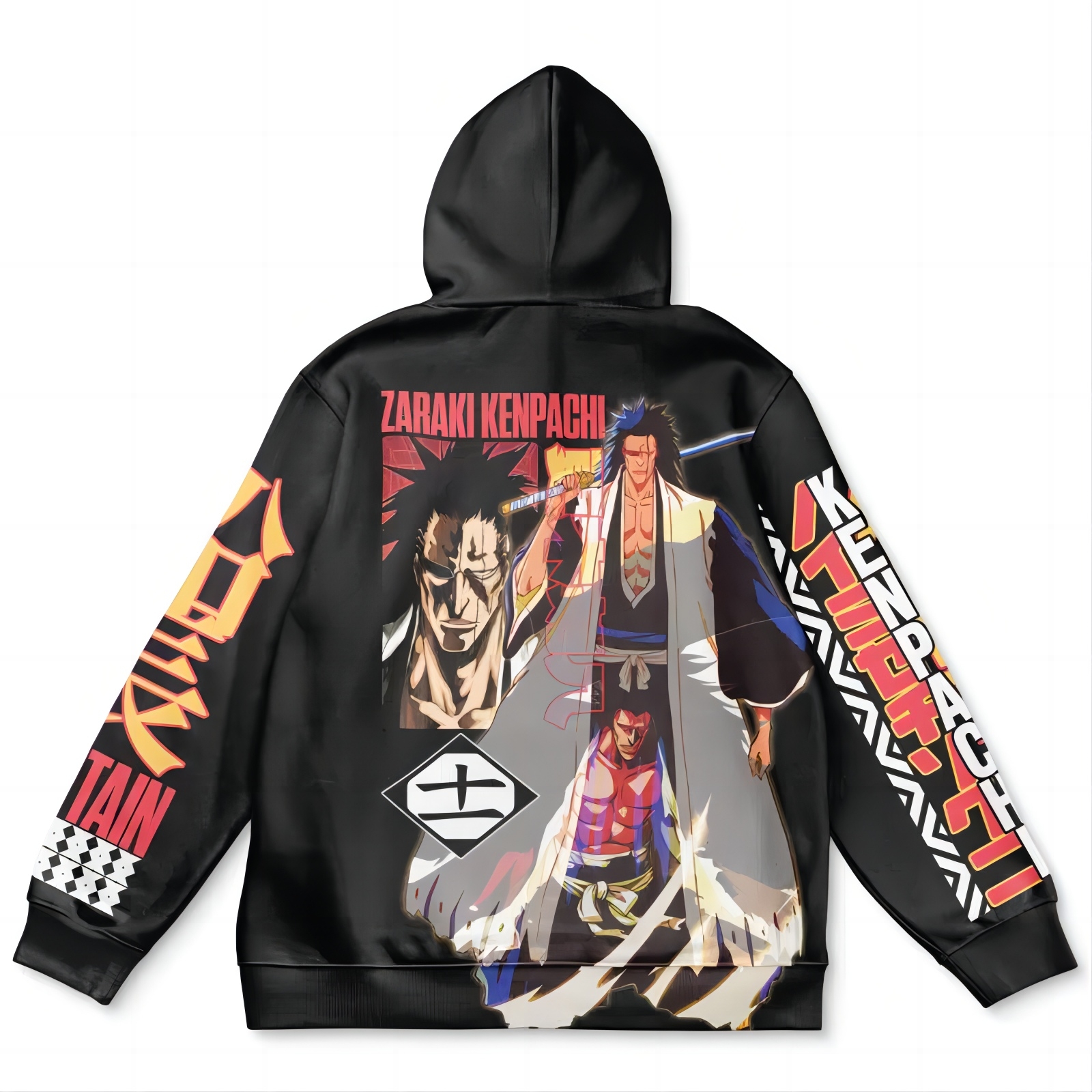 Zaraki Kenpachi TYBWA V3 Bleach Streetwear Hoodie