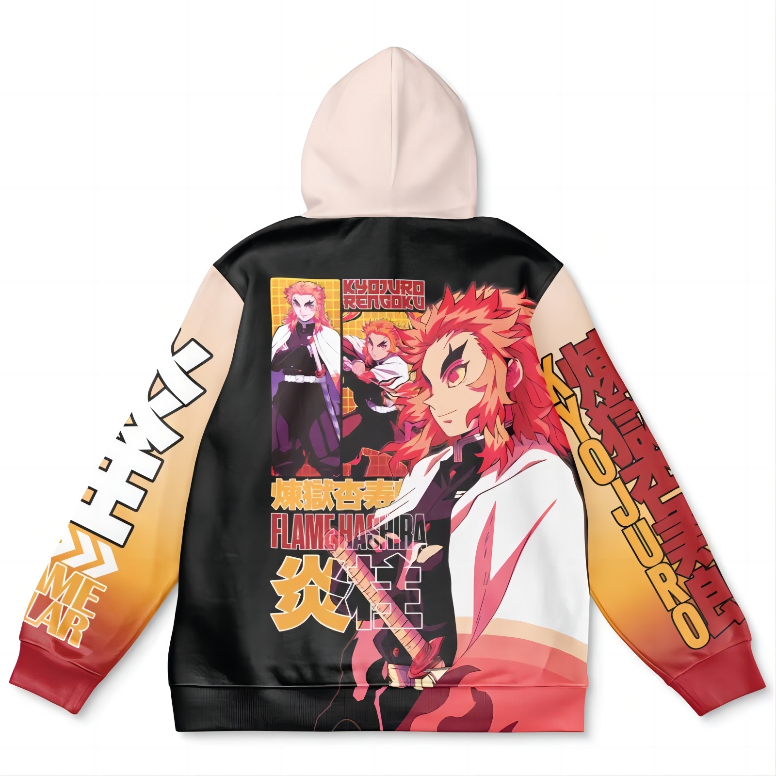 Kyojuro Rengoku V2 Demon Slayer Streetwear Hoodie