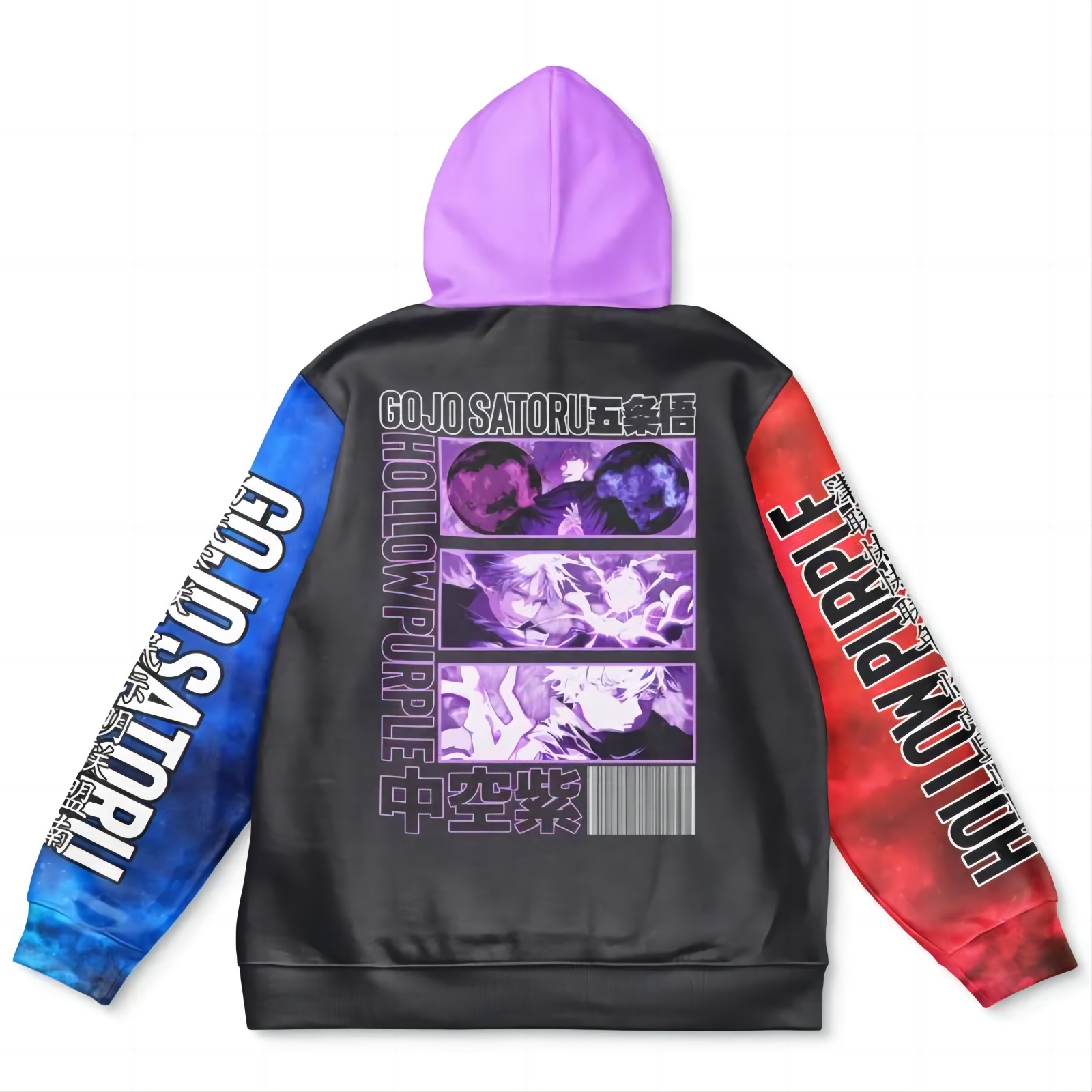 Gojo Satoru Hollow Purple Jujutsu Kaisen Streetwear Hoodie