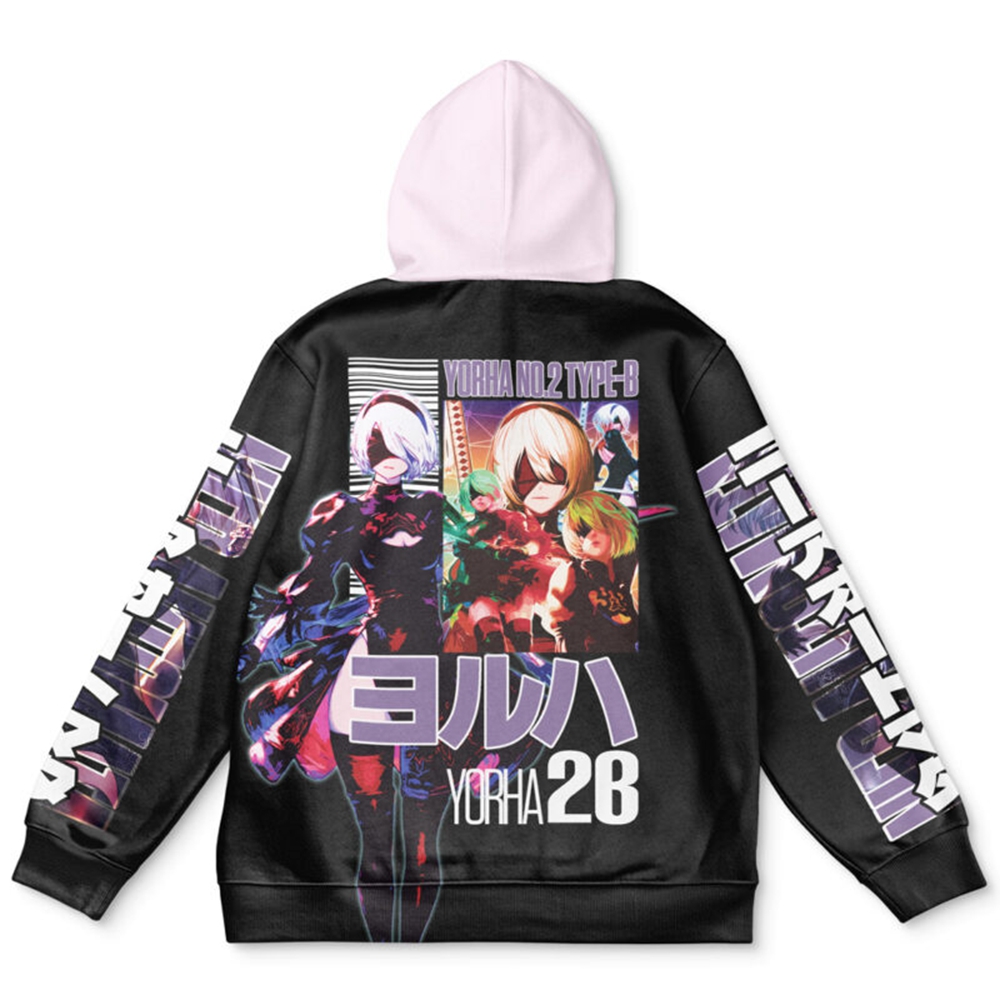 2B Nier Automata Streetwear Hoodie