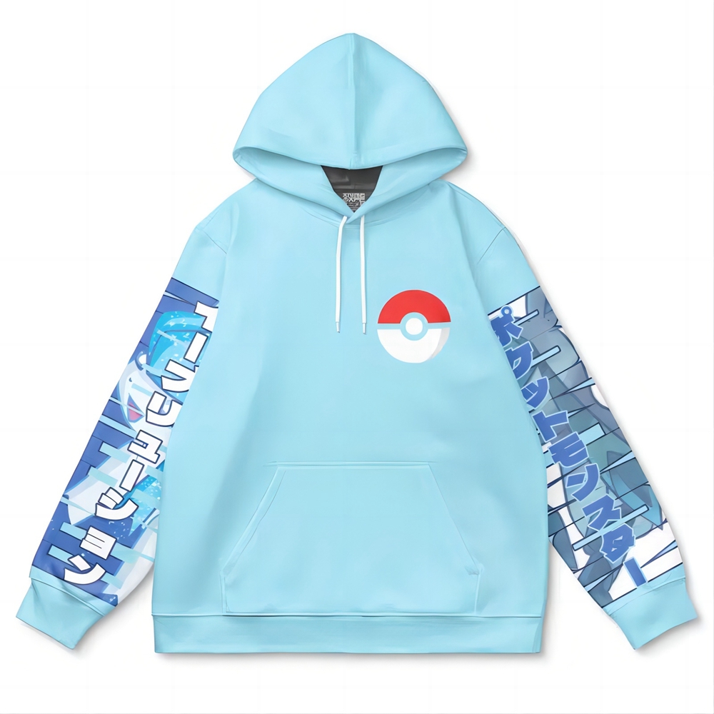 Glaceon Pokemon Streetwear Hoodie