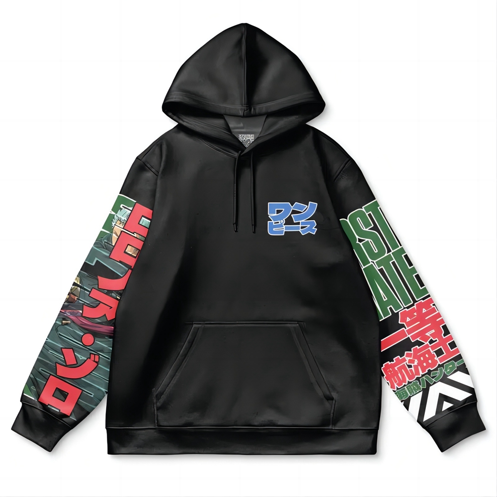 Roronoa Zoro V3 One Piece Streetwear Hoodie