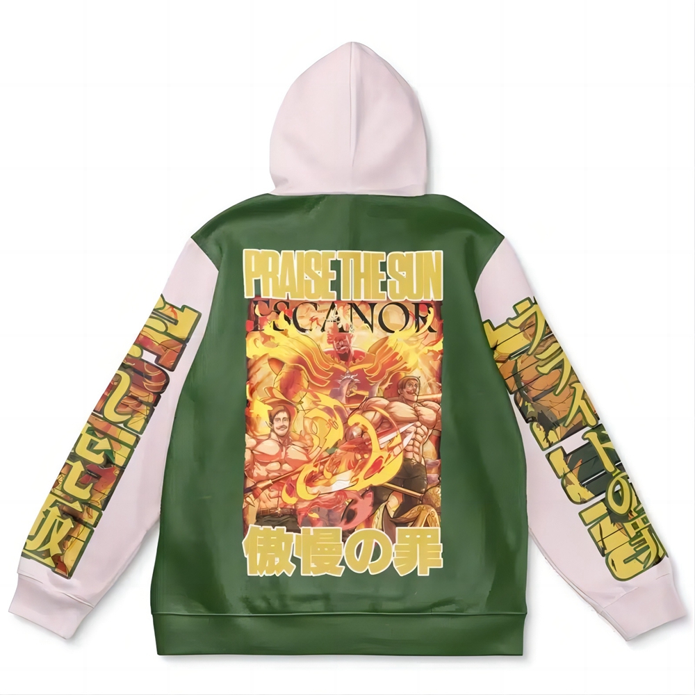 Escanor Seven Deadly Sins Streetwear Hoodie