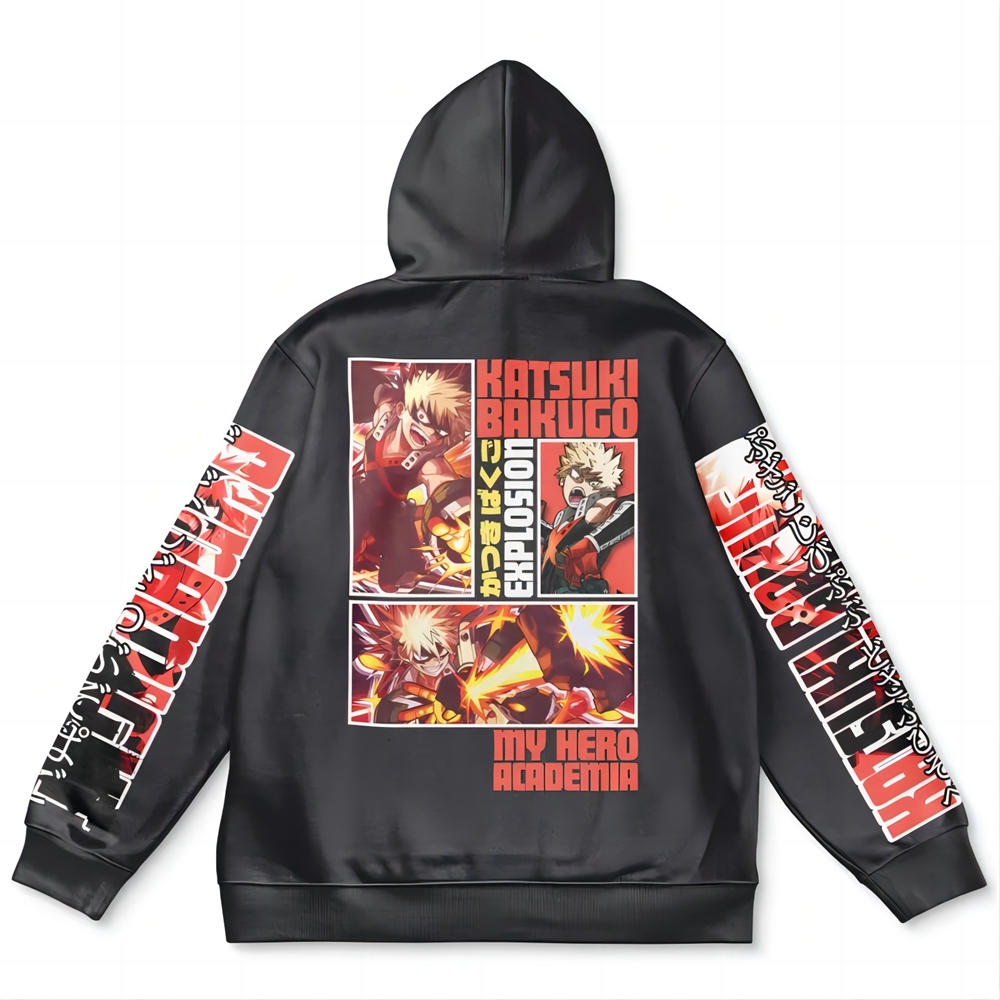 Katsuki Bakugo My Hero Academia Streetwear Hoodie