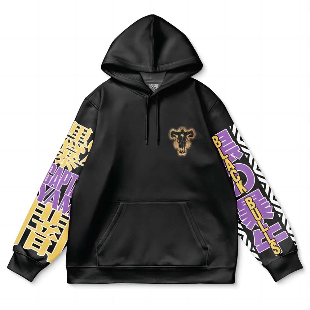 Yami Sukehiro V3 Black Clover Streetwear Hoodie