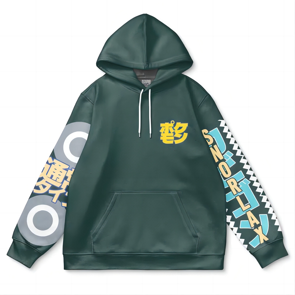 Snorlax V2 Pokemon Streetwear Hoodie